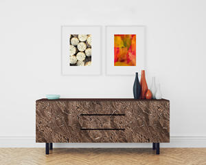 Veneziano MGS 8812พื้นผิวตกแต่งมันวาวตู้ HPL หินอ่อนพื้นผิวหินธรรมชาติสำหรับงานครัวและโรงแรม - Product Image 3