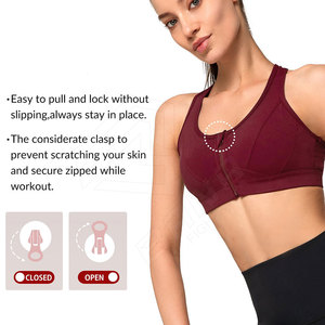 Ladies Gym Fitness Running Yoga Bra Tops Crop Top Sujetador deportivo para mujeres al por mayor y personalizado - Product Image 5
