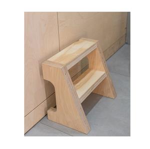 Rustic <b>Wooden</b> <b>Step</b> <b>Stool</b> with Smooth Finished Surface Ideal for Farmhouse Kitchens Bedrooms Bathrooms Closets and Home Utility - Product Image 6