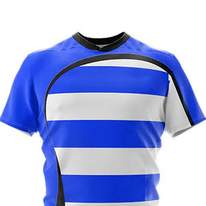 Fabricant d'uniformes de rugby sublimés sur mesure OEM, logo personnalisé, tissu respirant résistant, écologique, coupe-vent, équipe - Product Image 4