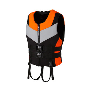 Chaleco de Seguridad Reflectante Transpirable con Logotipo Personalizado para Motociclistas, Color Naranja, con Bolsillos - Product Image 4