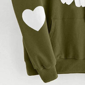 Sudadera con capucha de mujer de alta calidad de fabricante profesional al por mayor diseño elegante personalizado con logotipo frontal para invierno - Product Image 4