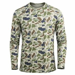 Camisa de Pesca de Manga Larga para Hombre, Camuflaje, UPF 50, Secado Rápido, Poliéster, Ropa Deportiva - Product Image 6