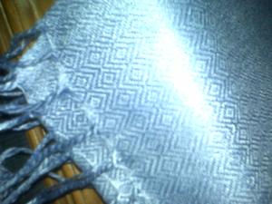 Viscose <b>Pashmina</b> Diamond Weave <b>Shawl</b> - Product Image 3