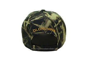 Usine personnalisé Camouflage Baseball chapeau broderie Logo haute qualité coton casquettes décontracté Sport de plein air casquettes structuré chasse chapeau - Product Image 5