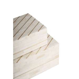 Boîte à bijoux de luxe en incrustation d'os de haute qualité Boîte de rangement décorative faite à la main directement fabriquée en Inde - Product Image 3