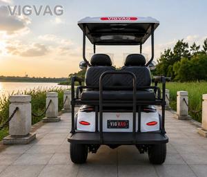 VIGVAG Guidon EPS pour voiturette de golf électrique, batterie lithium 80Ah 48V 5KW, 3-4 places, nouveau, certifié CE, 30Km/h, 50-70km d'autonomie - Product Image 3