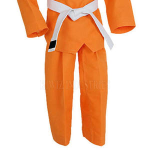 Uniforme de judo léger de haute qualité pour hommes vêtements de sport personnalisables ensembles de formation en coton Services OEM disponibles - Product Image 5