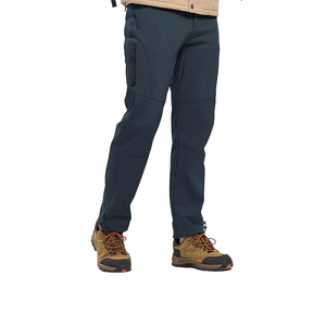 Pantalones de caparazón blando ligeros y duraderos para hombre, pantalones transpirables impermeables a prueba de viento para senderismo, senderismo, camping, invierno al aire libre - Product Image 5