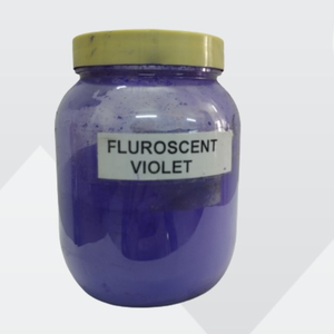 Polvo de pigmento violeta fluorescente a granel para recubrimientos de decoración del hogar y manualidades Suministro de fábrica - Product Image 1