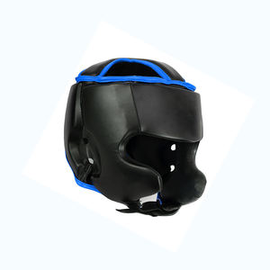 Protège-tête de boxe en cuir artificiel à protection intégrale 2026 - Product Image 3