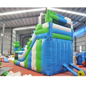 Commercial Grade PVC <b>Inflatable</b> Bouncy House <b>Slide</b> Combo Large Kids Amusement Park Jumping Castle Playground Equipment - Product Image 4