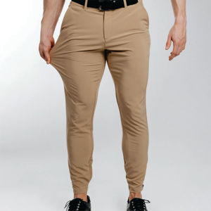 Pantalones rectos de alta calidad Logotipo personalizado Pantalones de chándal transpirables de secado rápido Pantalones de uniforme cómodos Educación superior - Product Image 3