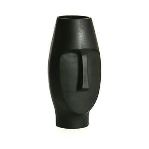 Vase à fleurs en métal de forme ovale de mariage décoratif à la maison de conception européenne de fantaisie avec la personnalisation disponible - Product Image 4