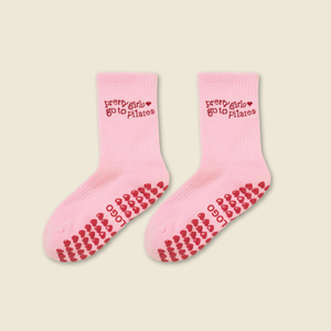 Calcetines de Pilates con Logotipo Tejido, Antideslizantes, Cómodos, de Algodón Premium, para Mujer, Yoga, Barre, Reformer, Fabricados en Vietnam - Product Image 2