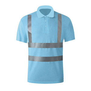 Gilet de sécurité réfléchissant haute visibilité personnalisé, gilet réfléchissant jaune, bandes argentées, gilet de chantier pour hommes, durable - Product Image 4