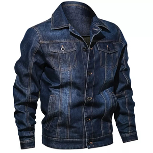 Nouveaux articles populaires Vestes en jean bon marché de fabrication professionnelle en gros Meilleures vestes en jean pour hommes Veste de service respirante OEM - Product Image 4