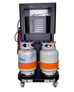 Máquina de Recuperación y Recarga de Refrigerante R134 para Automóviles, Totalmente Automática, Marca Airteek AC-Dual, Nueva y Original, con 1 AÑO de Garantía - Product Image 3