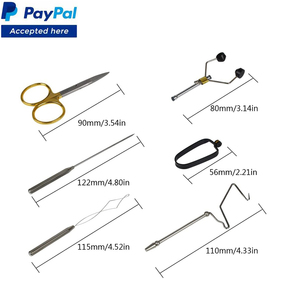 Herramientas y Kits para Atado de Moscas de Pesca, Acero Inoxidable Japonés 410 de Alta Calidad, para Uso en Lagos, por SIGAL MEDCO - Product Image 2