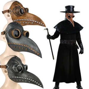 Máscara <span class=keywords><strong>de</strong></span> Látex Steampunk Doctor Bird para Halloween, Disfraz <span class=keywords><strong>de</strong></span> Payaso <span class=keywords><strong>de</strong></span> Terror para Cosplay y Eventos <span class=keywords><strong>de</strong></span> Terror, Modelo Látex - Product Image 3