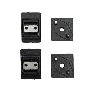 Ensemble de 4 supports inférieurs et supérieurs de coffre arrière pour Mercedes Classe E (W124, A124, C124) - Métal - Product Image 2