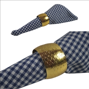 Anneaux de serviette en métal solide d'alliage de couleur multiple de décoration de mariage de vente directe d'usine de qualité différente pour la déco de restaurant d'hôtel - Product Image 5