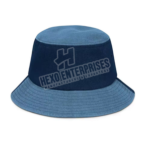 Sombrero de cubo Reversible para mujer a la moda, nuevo sombrero de sol versátil de algodón puro para exteriores, sombrero de cubo con estampado personalizado empacable de satén - Product Image 2