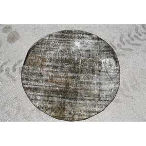 พรมขนสัตว์สีน้ำตาลและสีดำแนวชนบทพรม4x4ft สี่เหลี่ยมผืนผ้าขนาดใหญ่ตกแต่งห้องรับแขกแฮนด์เมดสำหรับวัยรุ่น - Product Image 2