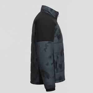 Ventes en gros de vestes matelassées en duvet camouflage de haute qualité pour hommes, design personnalisé, respirantes, à capuche, tendance - Product Image 5