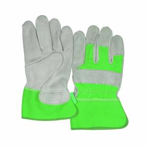 Guantes de Trabajo de Cuero Vacuno de Primera Calidad, Resistentes a la Abrasión, Guantes de Seguridad Industrial, Guantes de Trabajo Canadienses para Trabajadores - Product Image 2