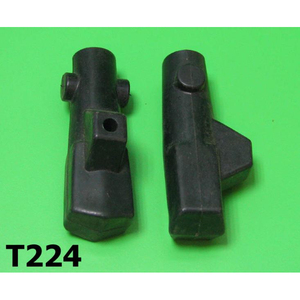 Par de soportes y pasadores para Lambretta J50 / J100 / J125 (NO J50 SPECIAL) - Product Image 1