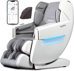 Sillón de Masaje con Shiatsu de Cuerpo Completo, Reclinable, con Terapia de Calor, Rodillo para Pies, Estiramiento Tailandés, Altavoces Bluetooth, Purificación de Aniones - Product Image 1