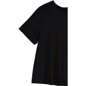 Nueva Camiseta Personalizada para Mujer, Cuello Redondo, Manga Corta, Lisa, Antiarrugas, Ecológica, de Felpa, con Bordado en Relieve - Product Image 6