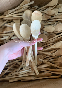 Juego de cubiertos de bambú natural/Juego de cubiertos de bambú ecológico Tenedor de cuchara de bambú con buen precio en Vietnam - Product Image 2