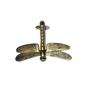 Aldaba de puerta de anillo duradero asequible de Metal de alta calidad elegante para puerta de casa y oficina Metal de hierro revestido negro - Product Image 6