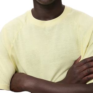 T-shirts pour hommes en coton 100% imprimé, couleur noire, épaules tombantes, surdimensionnés, respirants, t-shirt pour hommes, t-shirt 2026 - Product Image 2