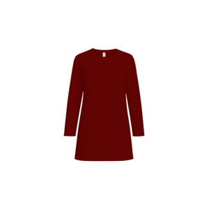 Vestido Informal Sencillo para Mujer Musulmana, de Manga Larga, Tejido de Poliéster, para el Día a Día, de Secado Rápido, sin Cuello, Corte Regular - Product Image 3