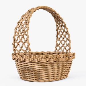 Panier artisanal en bambou naturel panier Offre Spéciale asiatique en rotin tissé à la main supermarché portable fruits et noix panier - Product Image 6