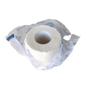 Papel Higiénico Jumbo de 2 Capas, Blanco, Seguro para Fosas Sépticas y Desechable por el Inodoro, Resistente y Suave - 96 Rollos/Caja - Product Image 3