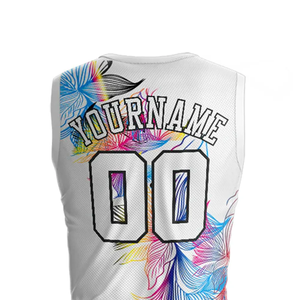 Kit de basket-ball d'équipe sans manches pour hommes ensemble de vêtements de sport personnalisés maillot et short respirants uniforme de vente en gros en vrac d'usine OEM ODM - Product Image 6