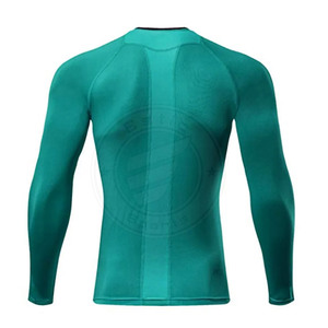 Camisetas de compresión para hombre con su propio logotipo personalizado, camisas de compresión de manga larga de secado rápido para hombre - Product Image 3