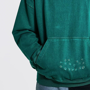 Distressed Hoodie Oversized Manufacturer Wholesale <b>Men's</b> Distressed <b>Hoodies</b> Custom Vintage <b>Hoodies</b> - Product Image 6