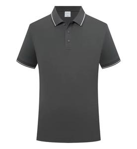 Summer Casual Short Sleeved Knitted Polo Uniforms <b>Shirts</b> T-<b>shirt</b> Custom Logo Embroidery Printing for <b>Men's</b> - Product Image 4