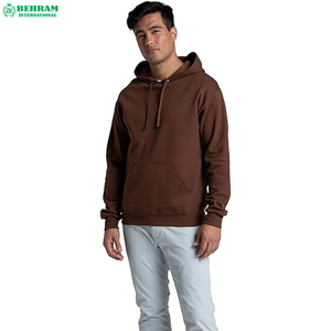 Sweat-shirt à capuche unisexe à manches longues, coupe classique, en molleton écologique/éponge française, avec logo personnalisé, 100% coton, thermique, épais - Product Image 3