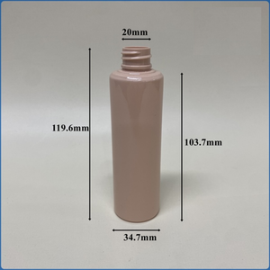 150ml PET Bottles for Shampoo Cylinder Plastic Refillable Bottle with Pump or Spray Cap for Cosmetic <b>Packaging</b> and Personal <b>Care</b> - Product Image 5