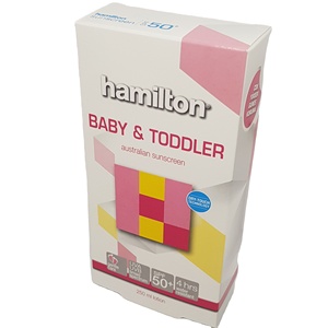 Cajas de Embalaje de Cartón Plegables con Recubrimiento UV y Lámina Dorada Personalizada, Ecológicas, para Crema Solar - Product Image 3