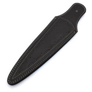 Funda de cuero genuino para cuchillo plegable Funda de cuchillo de caza Cubiertas de cuero hechas a mano para cuchillo plegable - Product Image 3