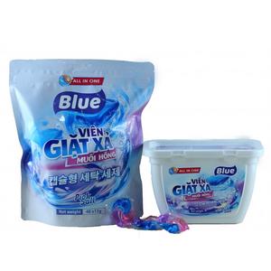 Capsules de détergent à lessive naturel vietnamien 3-en-1 parfum floral longue durée dosettes de lavage protecteur de couleur pour l'utilisation des vêtements - Product Image 5