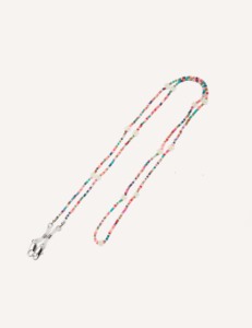 Collana Lunga con Perline CUCOCUCA, Design Floreale Multicolore, Stile Bohémien, Gioielli Unisex con Perline Lunghe, all'ingrosso, per l'atmosfera estiva delle vacanze - Product Image 1