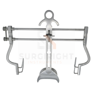 Retractor Abdominal Balfour con Hoja Lateral Fenestrada, Manual, Certificado CE, Fabricado en Acero Inoxidable de Grado Médico, Instrumentos Surgiright - Product Image 6